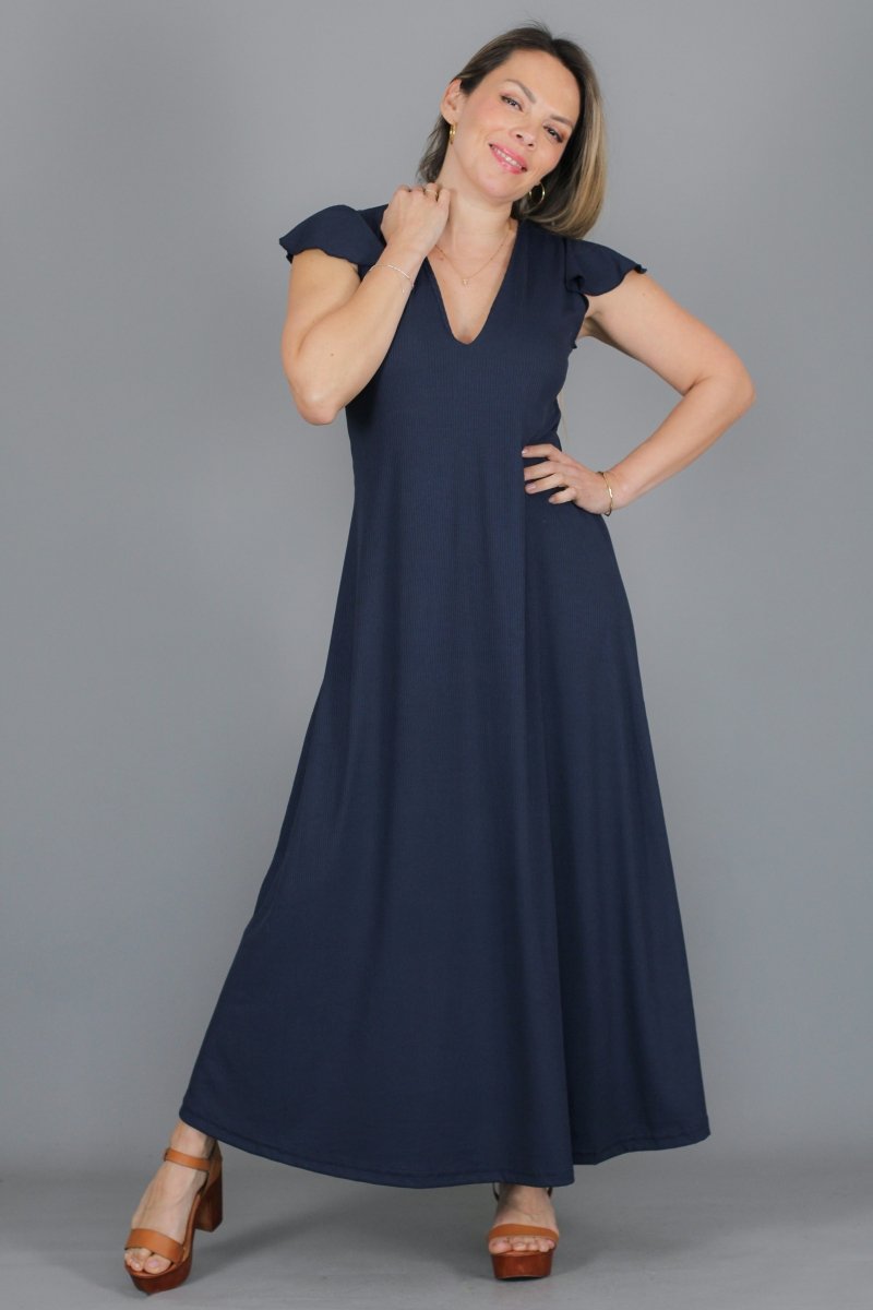 Maxivestido MARISELA Canutón - Amanda Moda