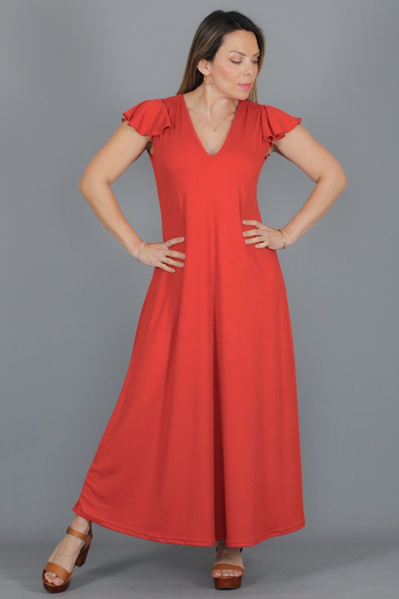 Maxivestido MARISELA Canutón - Amanda Moda