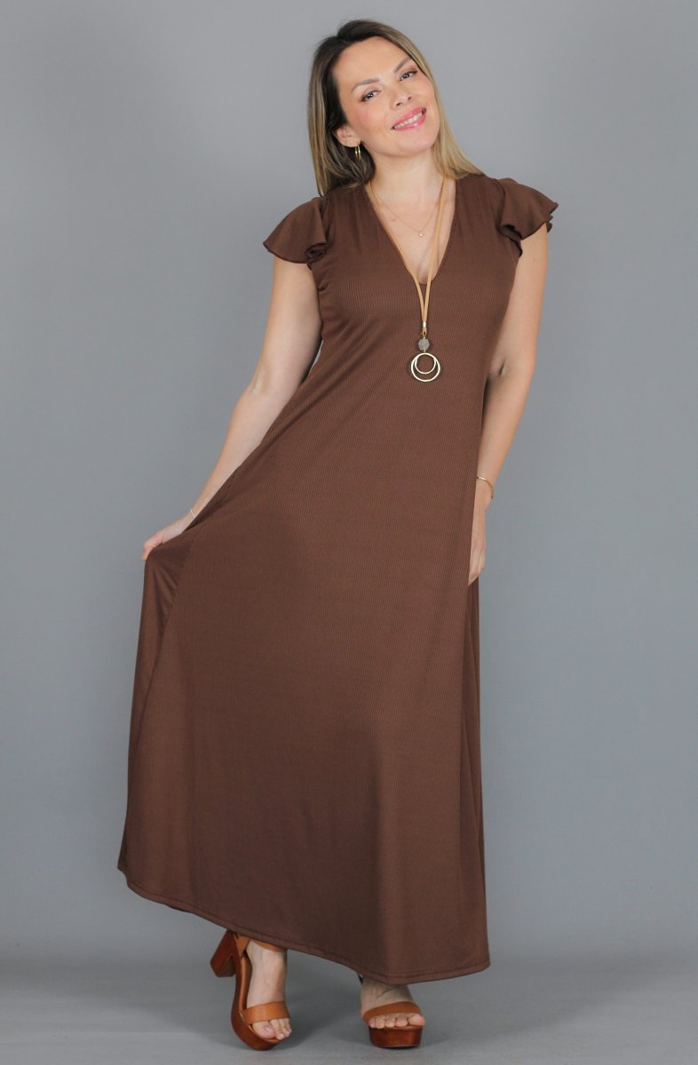 Maxivestido MARISELA Canutón - Amanda Moda