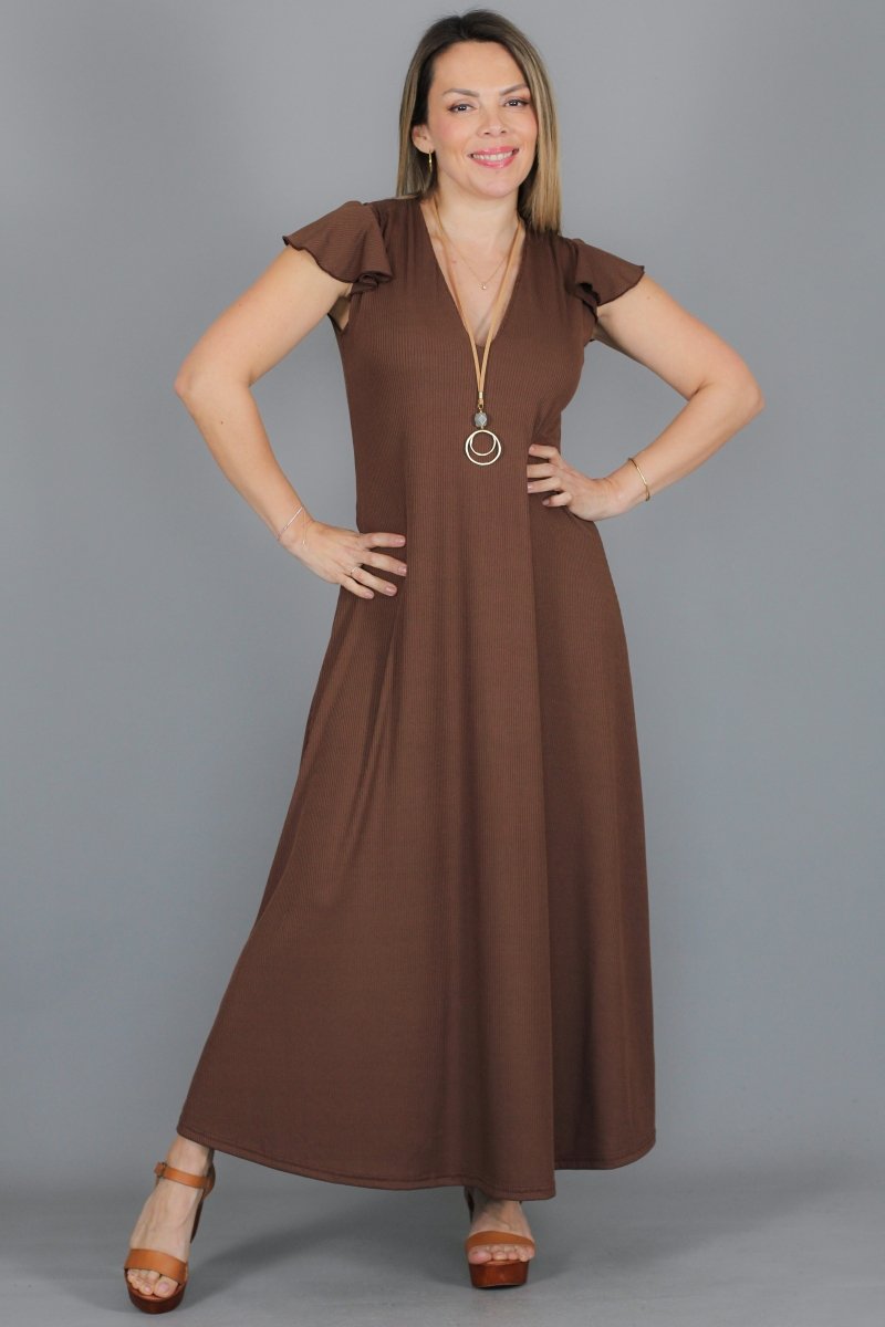 Maxivestido MARISELA Canutón - Amanda Moda
