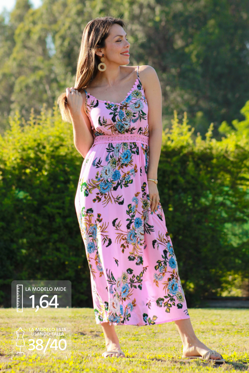 Maxivestido PAU - Amanda Moda