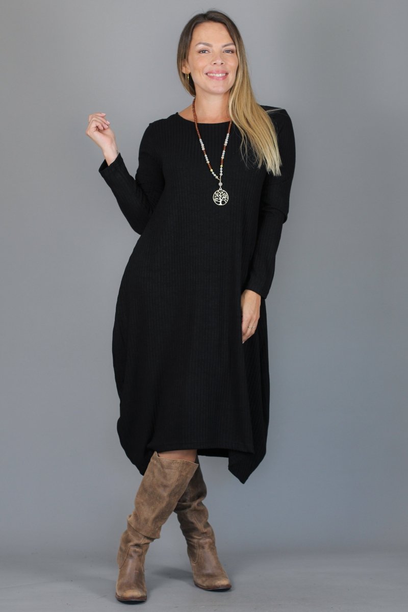 Maxivestido SOFIA lanilla - Amanda Moda