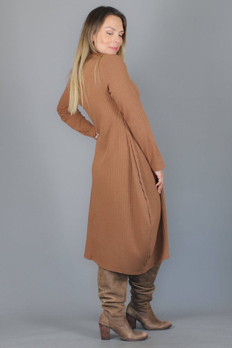 Maxivestido SOFIA lanilla - Amanda Moda