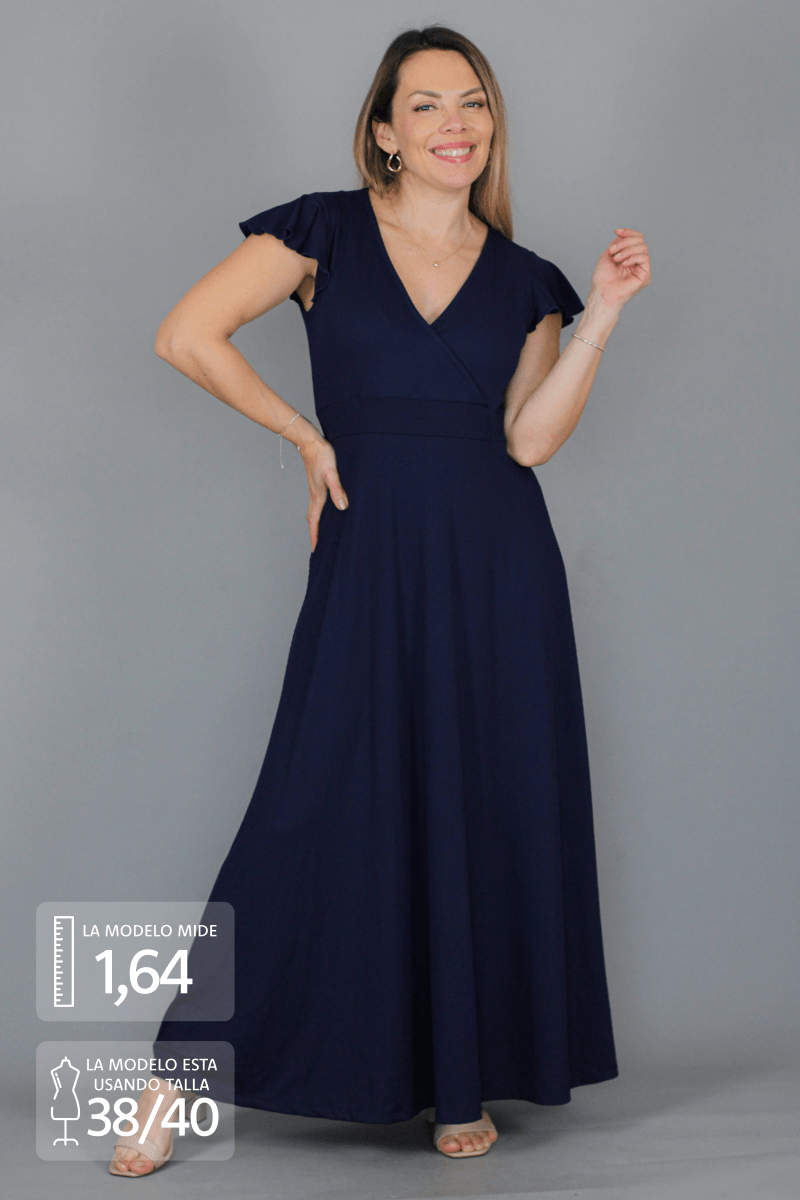 Maxivestido SOL new - Amanda Moda