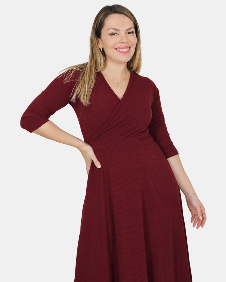 Maxivestido SOLEDAD Canutón Piel de Durazno - Amanda Moda