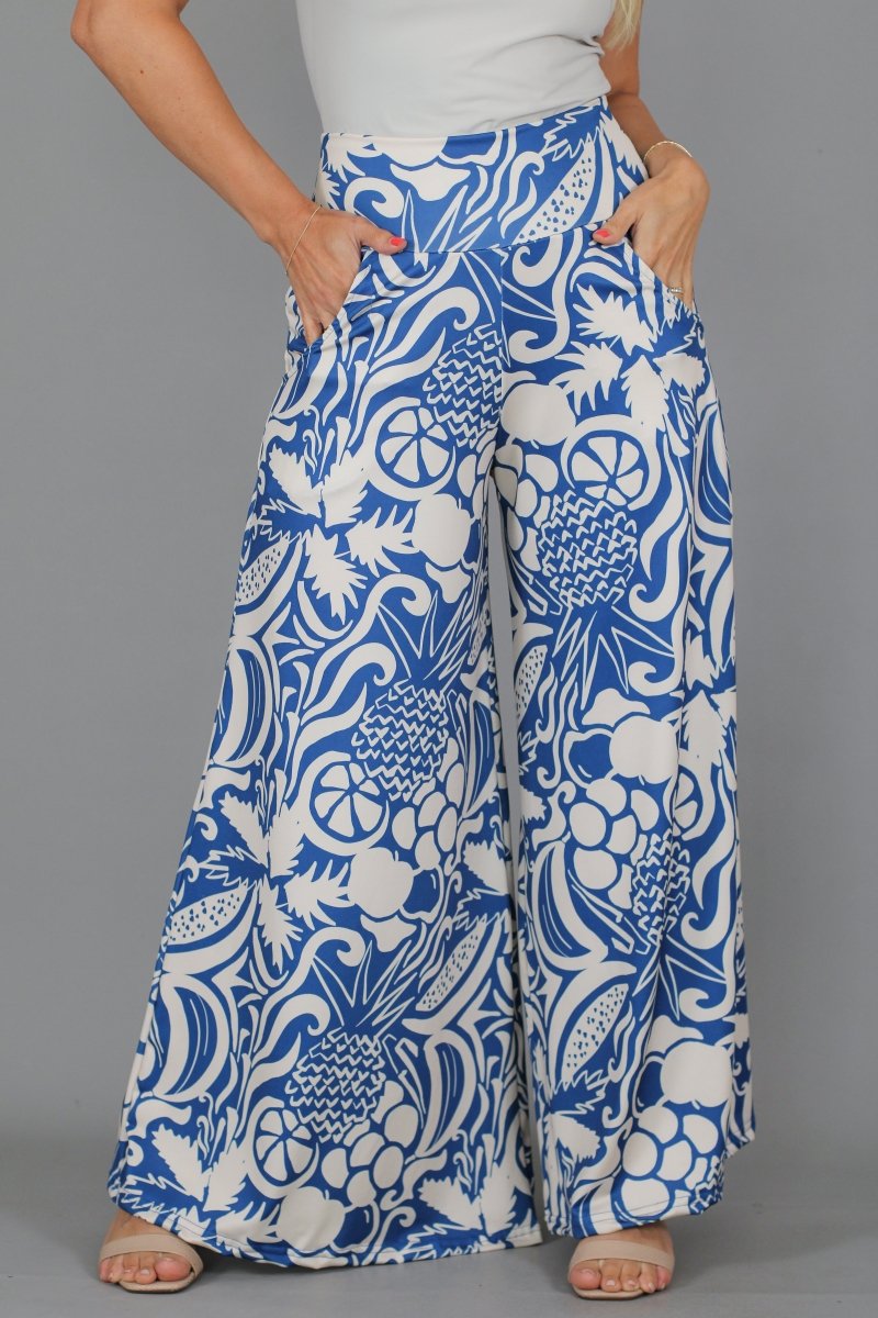 Palazzo FEÑA estampado - Amanda Moda