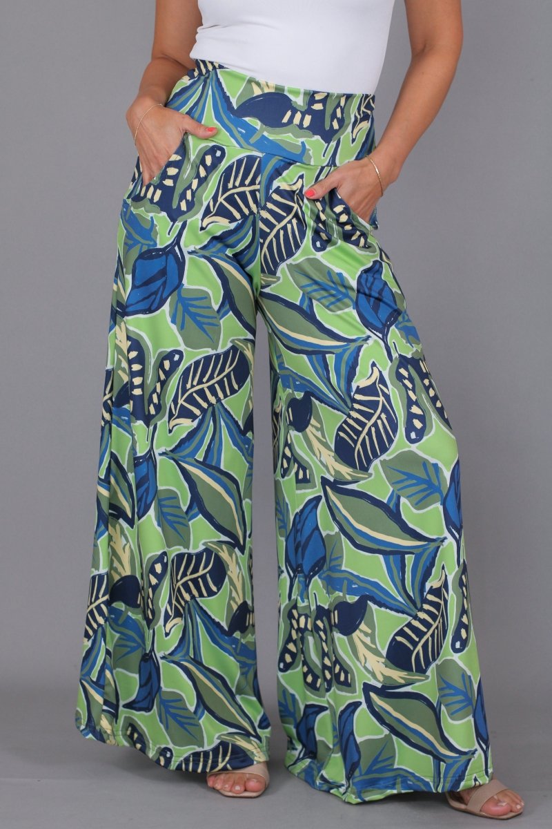 Palazzo FEÑA estampado - Amanda Moda