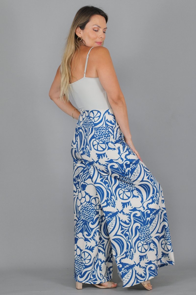 Palazzo FEÑA estampado - Amanda Moda