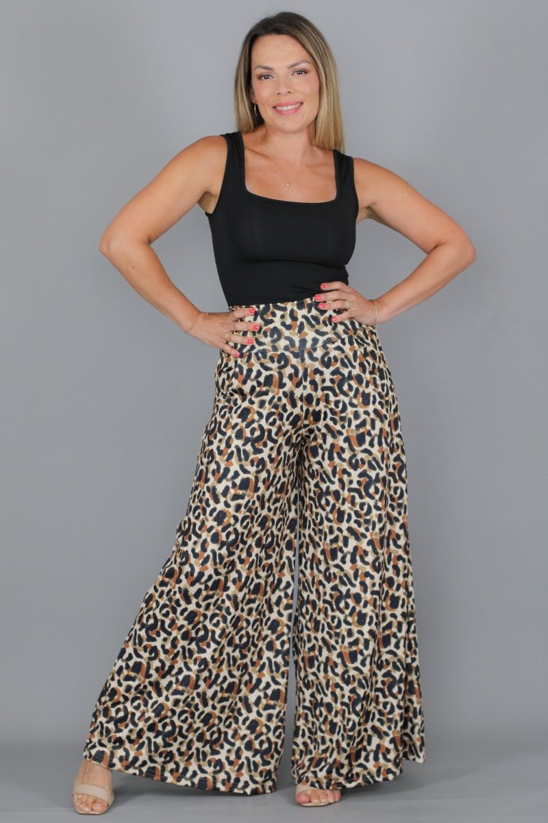 Palazzo FEÑA estampado - Amanda Moda