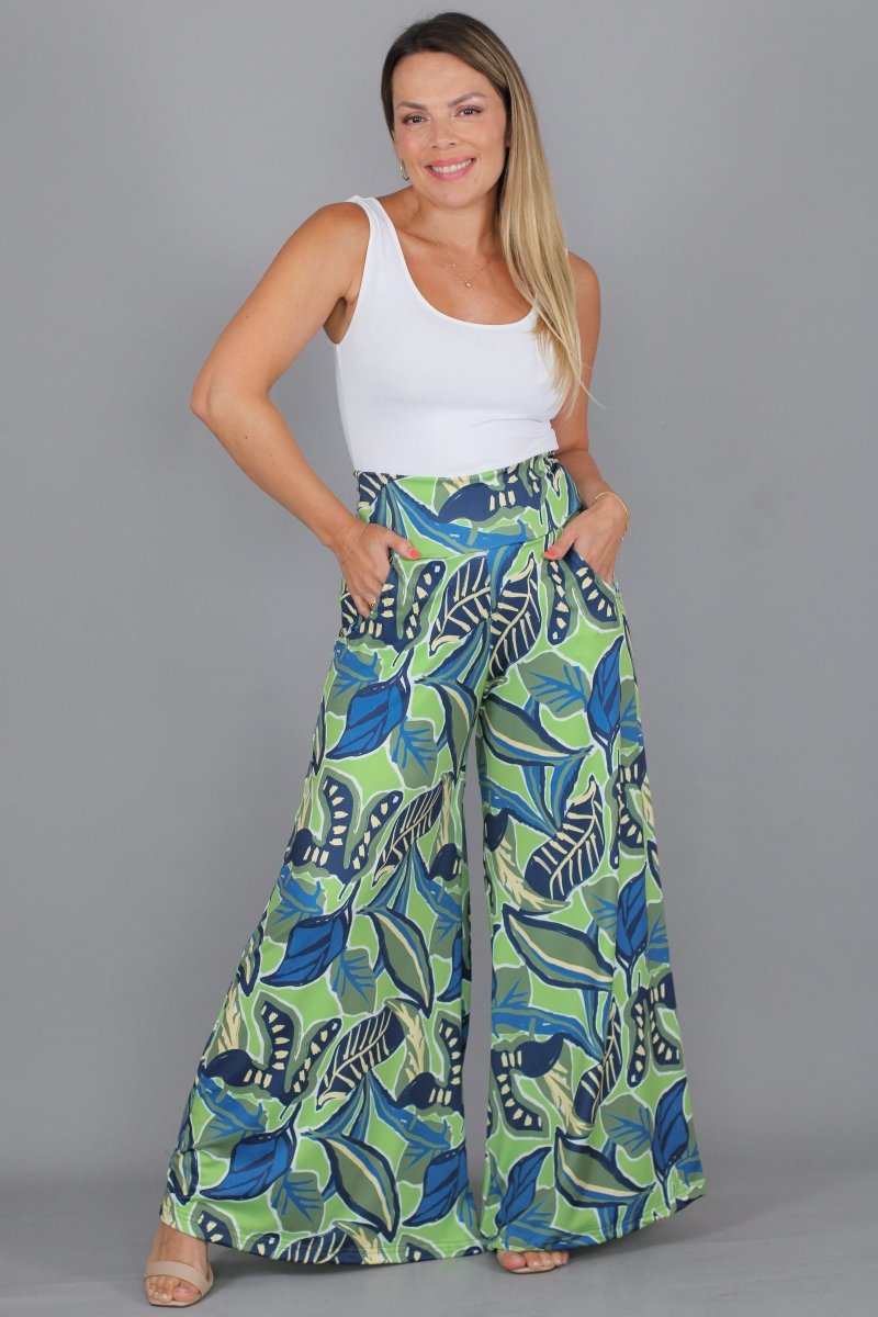 Palazzo FEÑA estampado - Amanda Moda