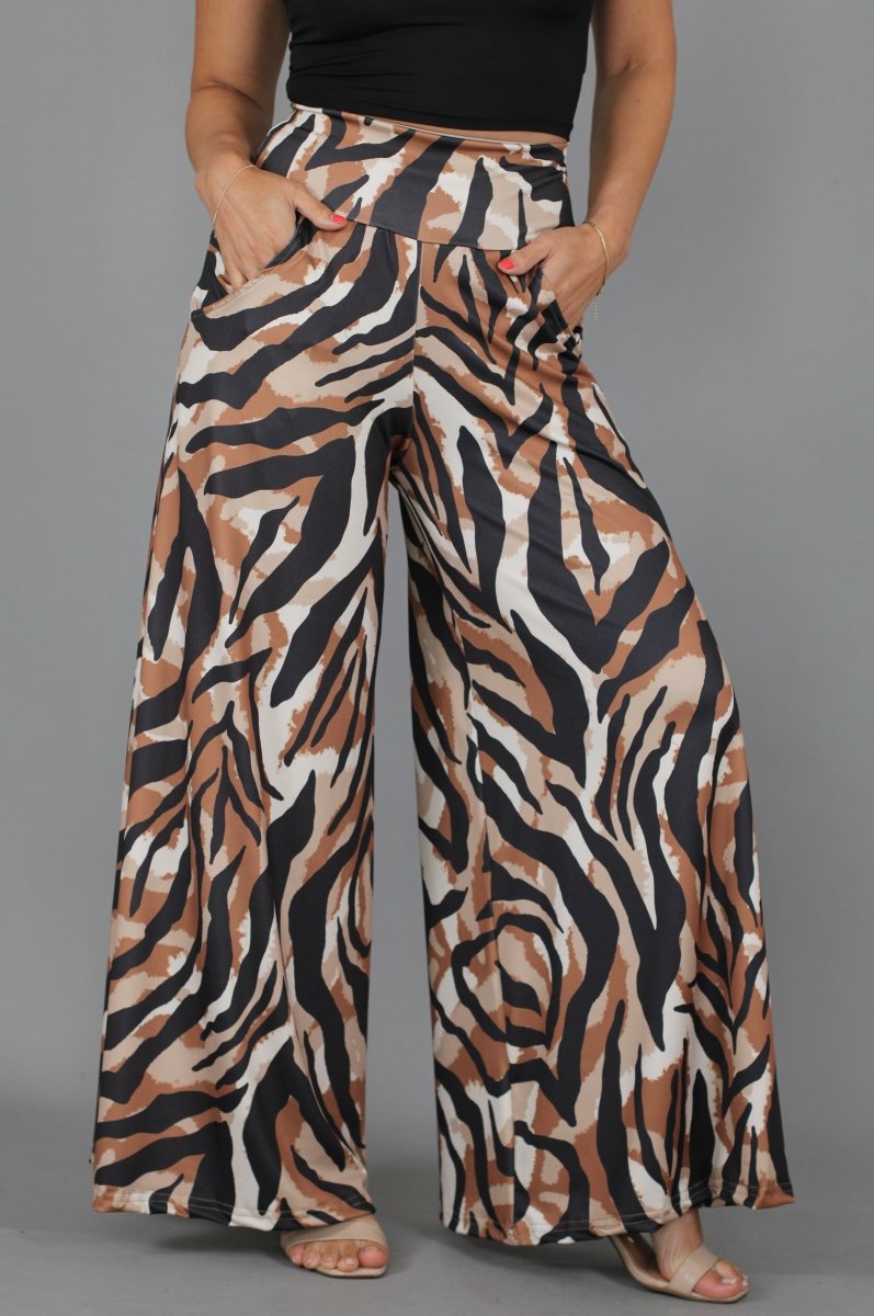 Palazzo FEÑA estampado - Amanda Moda