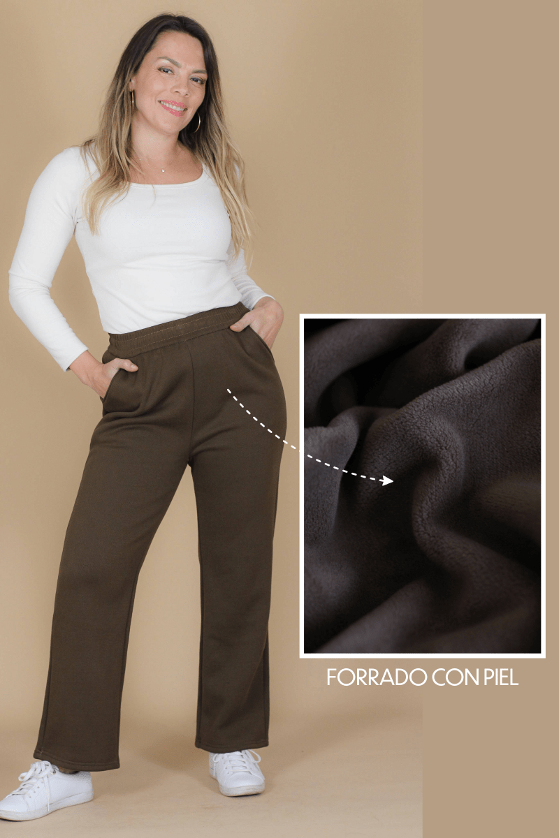 Pantalon forrado CHASE - Amanda Moda