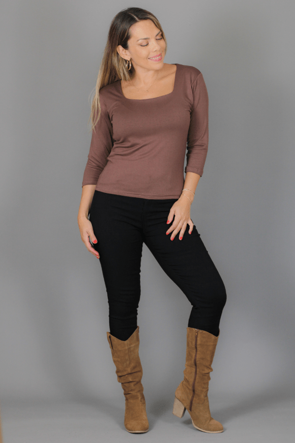 Polera CLARK Modal - Amanda Moda