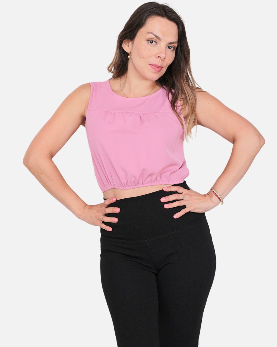 Polera Crop CATA - Amanda Moda