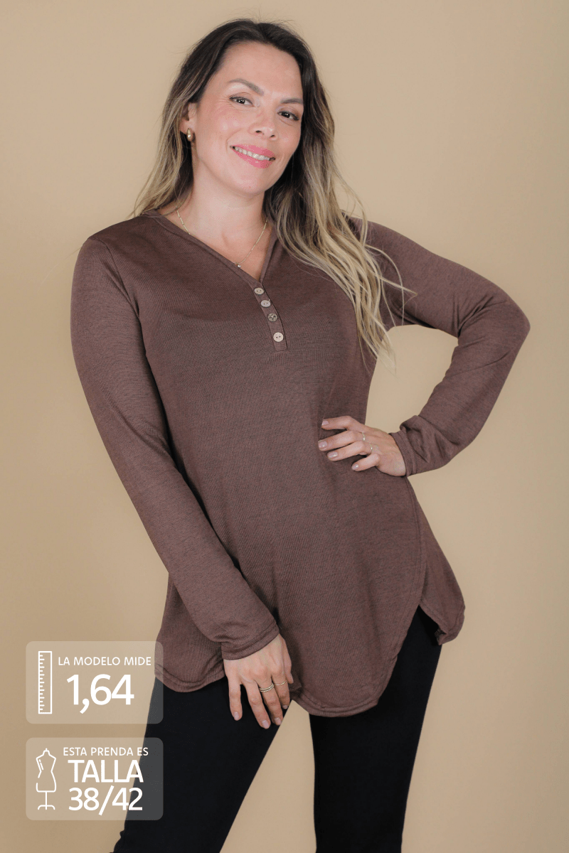 Polera FLORA - Amanda Moda