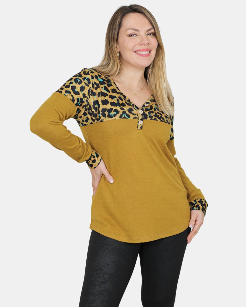 Polera lanilla HILDA - Amanda Moda