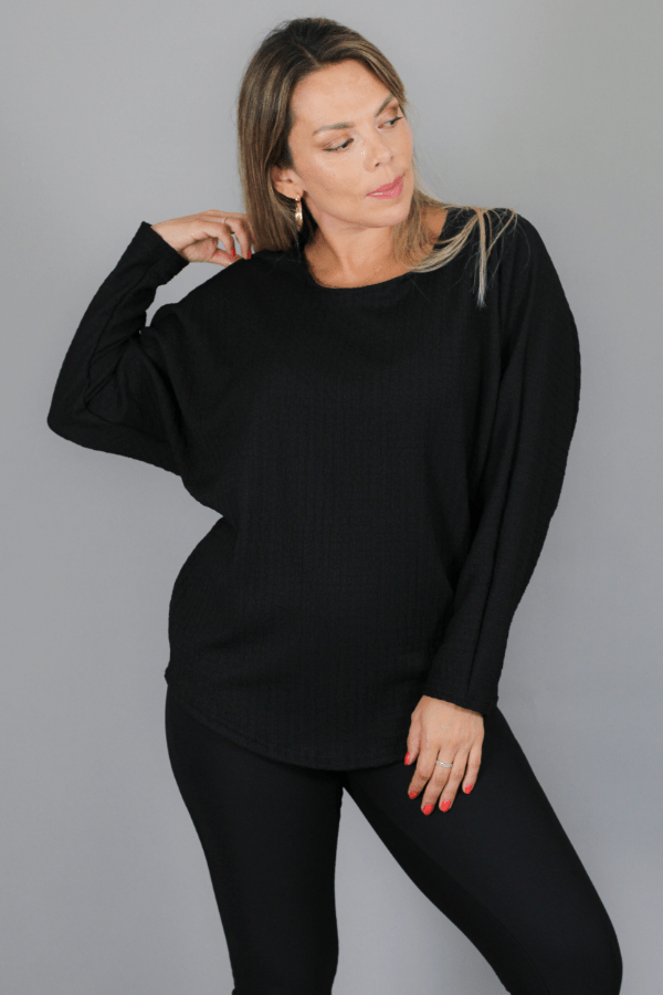 Polera MARISA Textura - Amanda Moda