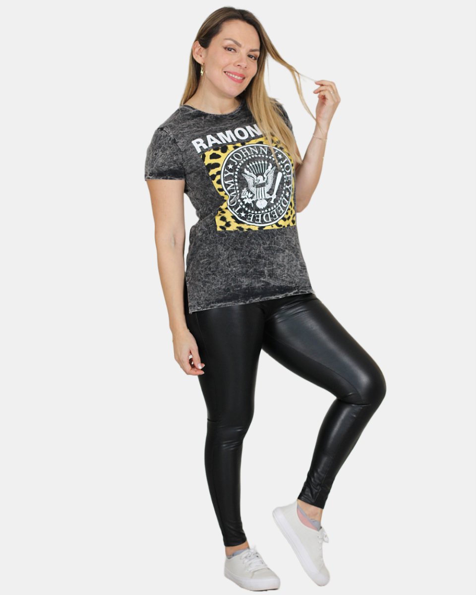 Polera rockera FLOYD - Amanda Moda