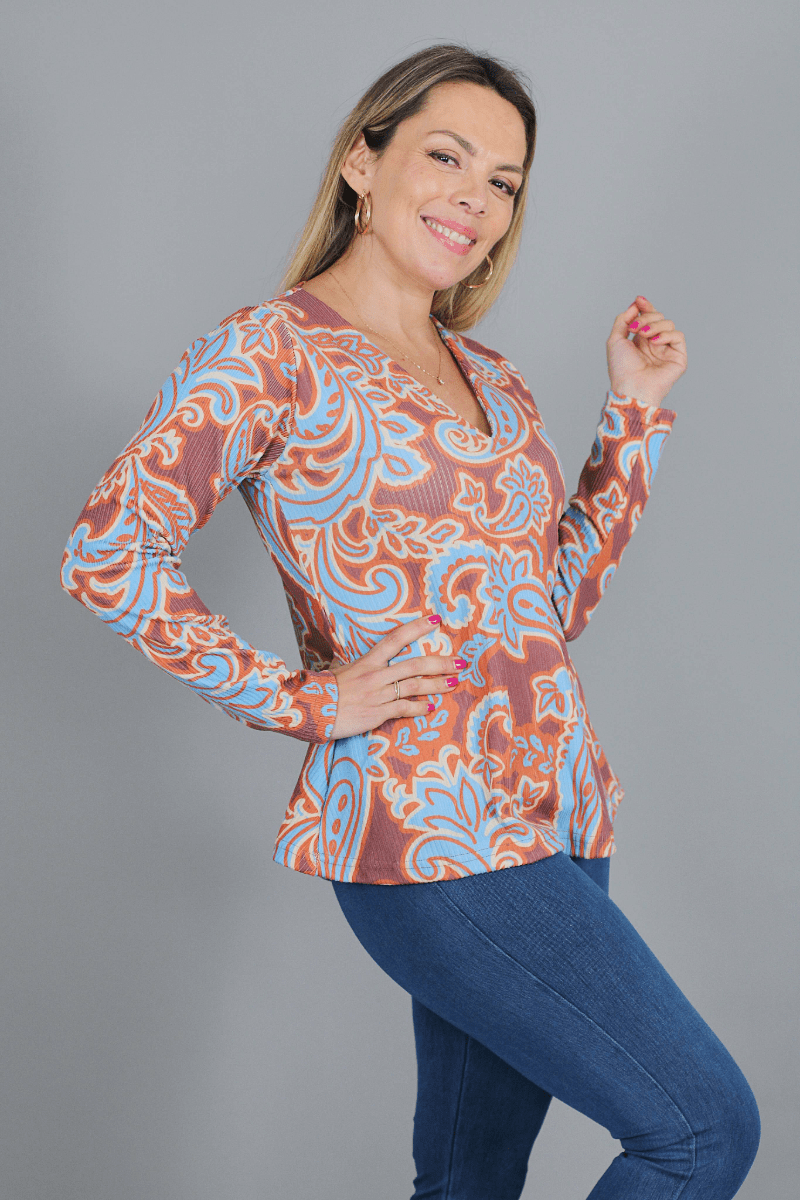 Polera VENUS lanilla canutón - Amanda Moda