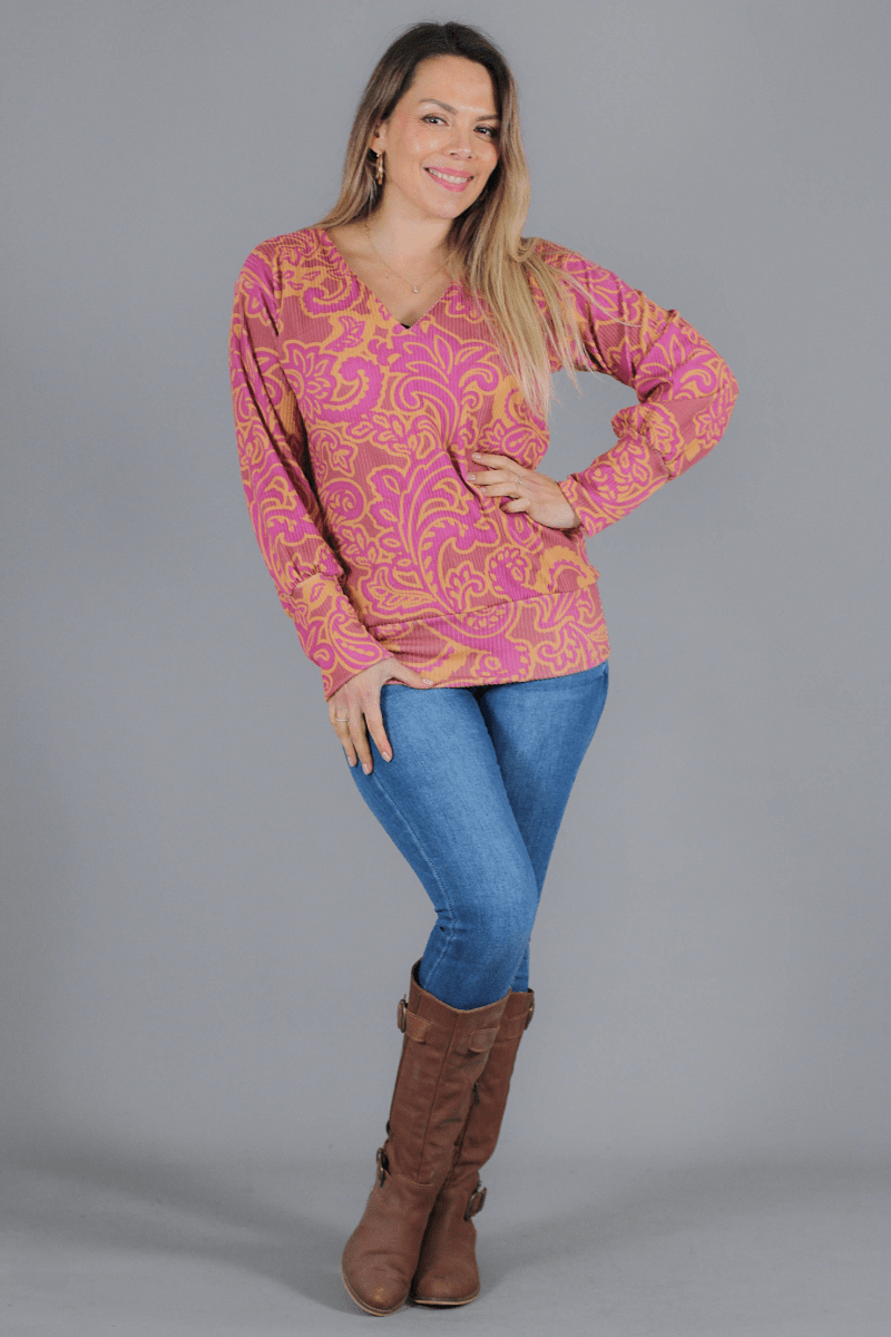 Sweater KAROL Estampado - Amanda Moda