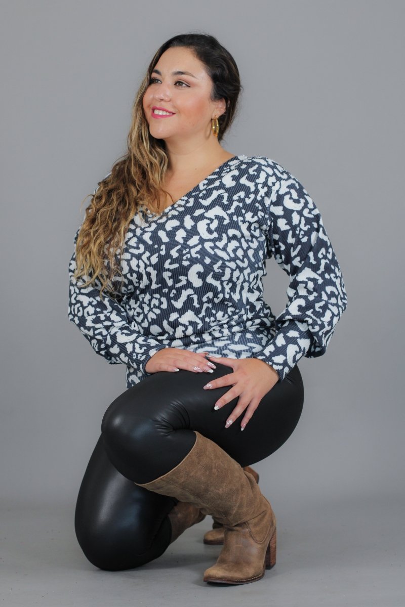 Sweater KAROL Estampado - Amanda Moda