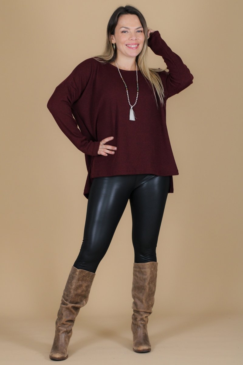 Sweater MARCELA lanilla canuton - Amanda Moda