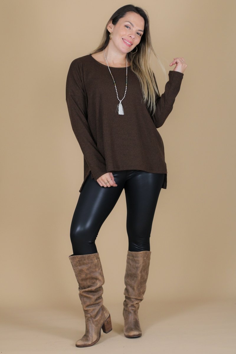 Sweater MARCELA lanilla canuton - Amanda Moda