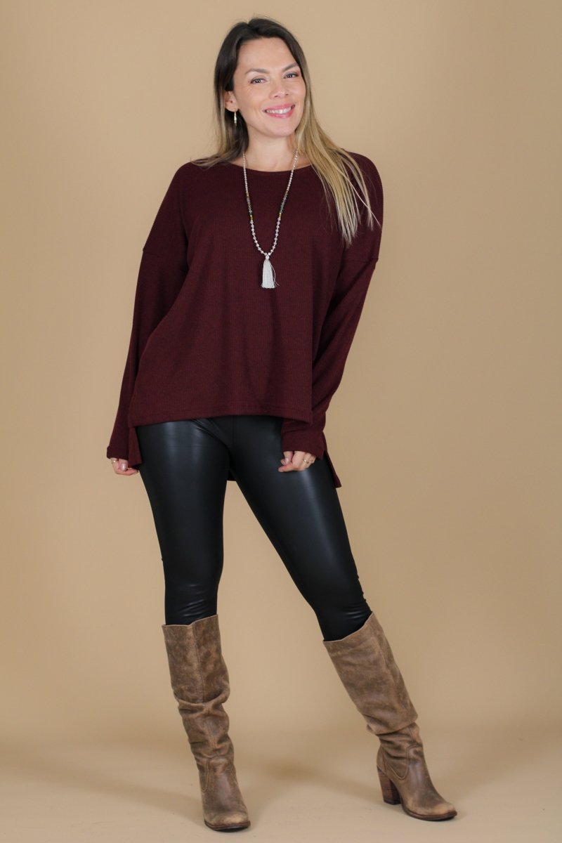 Sweater MARCELA lanilla canuton - Amanda Moda