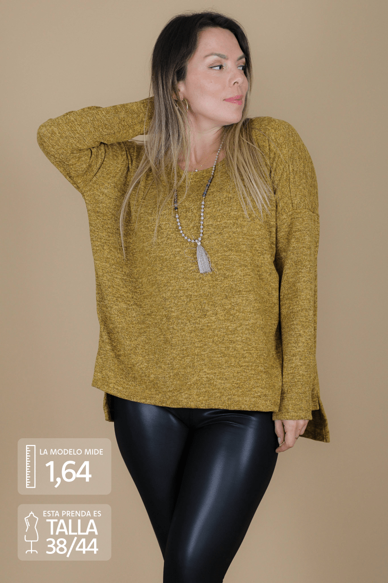 Sweater MARCELA lanilla italiana - Amanda Moda