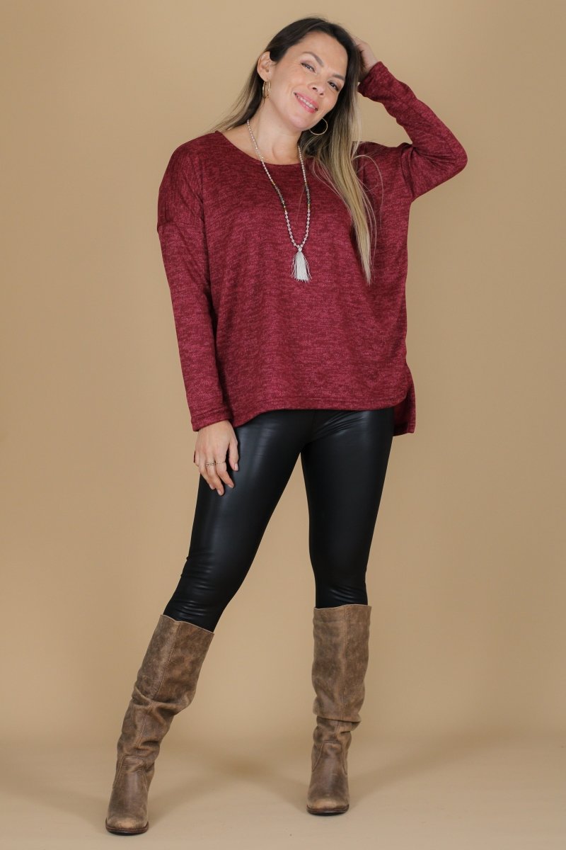 Sweater MARCELA lanilla italiana - Amanda Moda