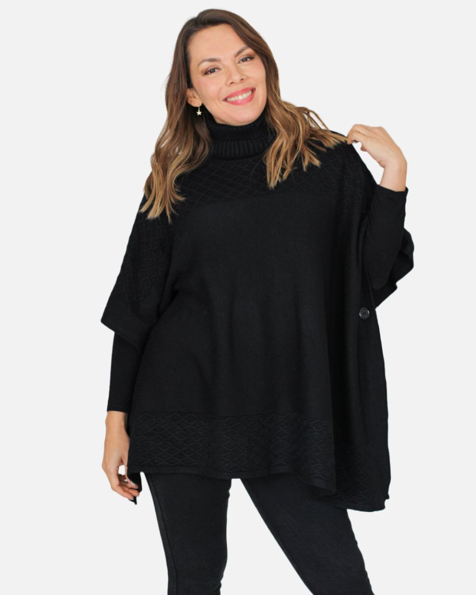 Sweater/Poncho BETTIE - Amanda Moda