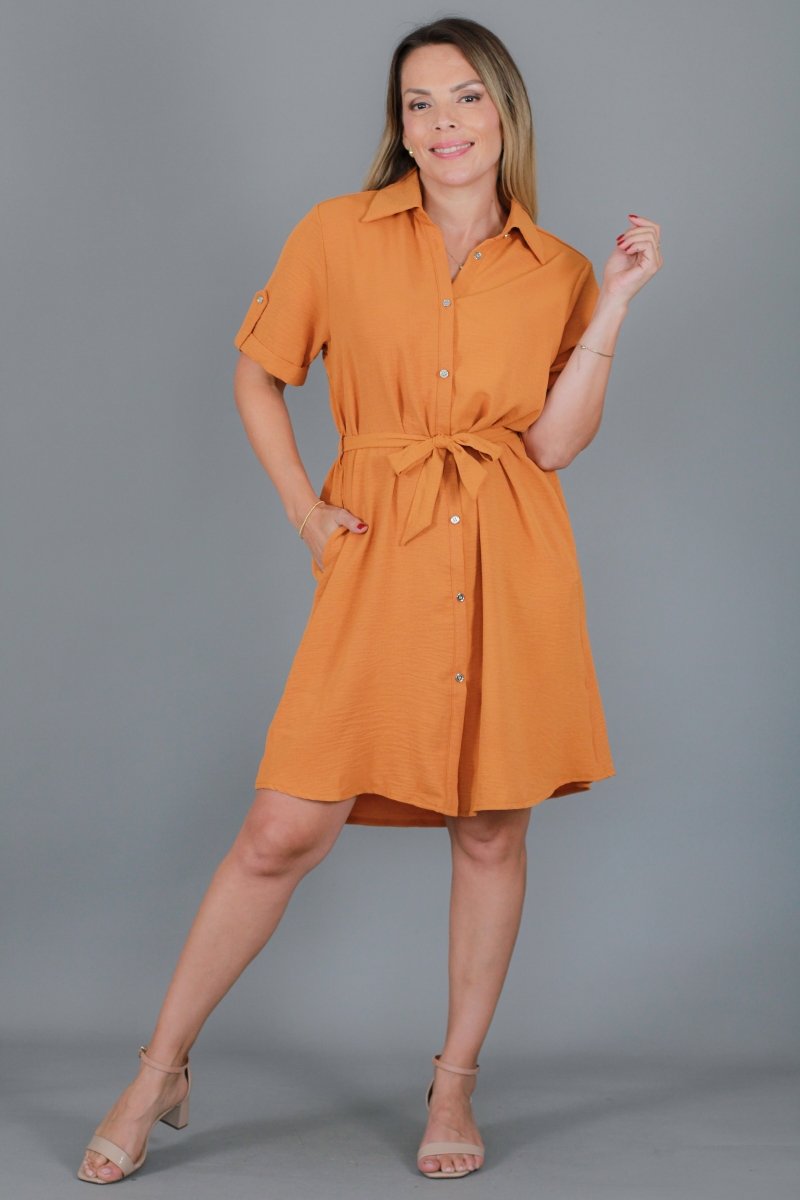 Vestido Camisero CAMELIA - Amanda Moda