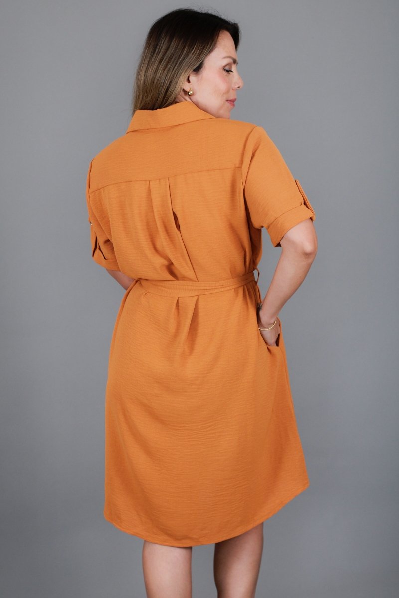 Vestido Camisero CAMELIA - Amanda Moda