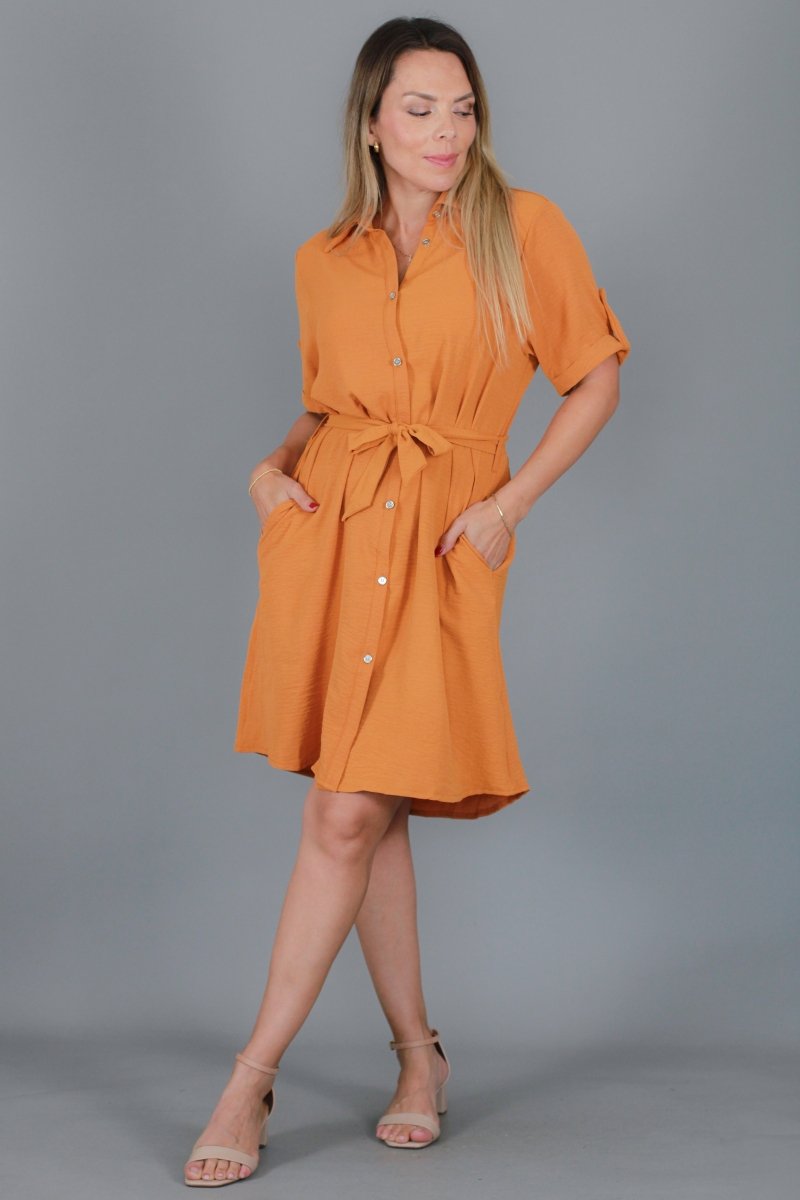 Vestido Camisero CAMELIA - Amanda Moda