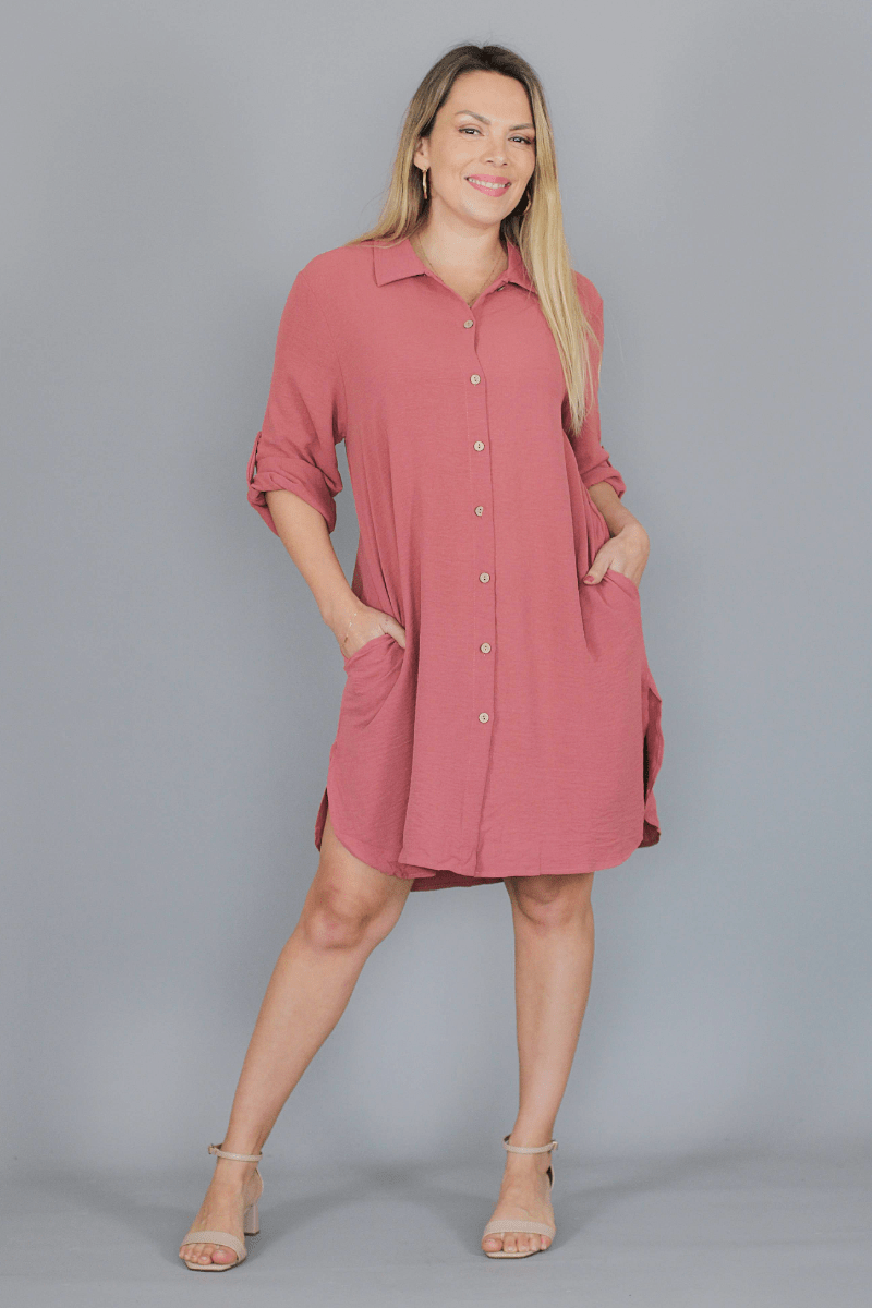 Vestido Camisero DAFNE - Amanda Moda