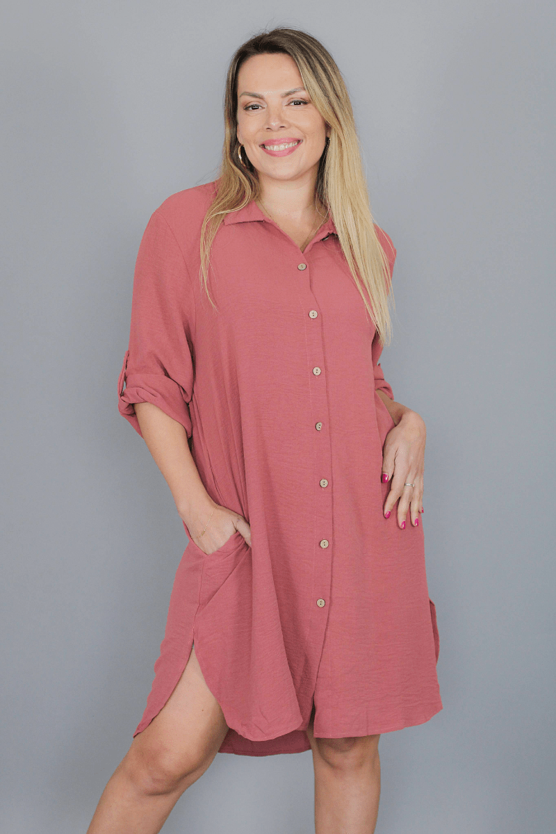 Vestido Camisero DAFNE - Amanda Moda