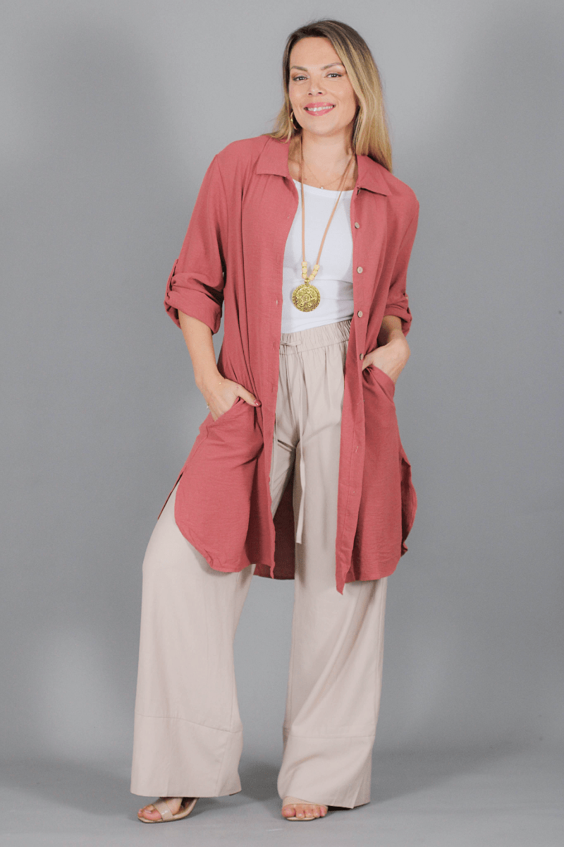 Vestido Camisero DAFNE - Amanda Moda