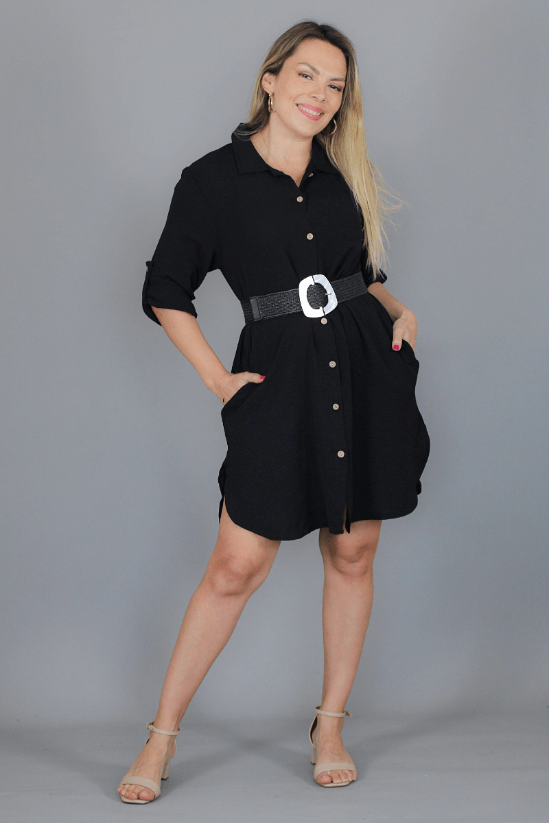 Vestido Camisero DAFNE - Amanda Moda