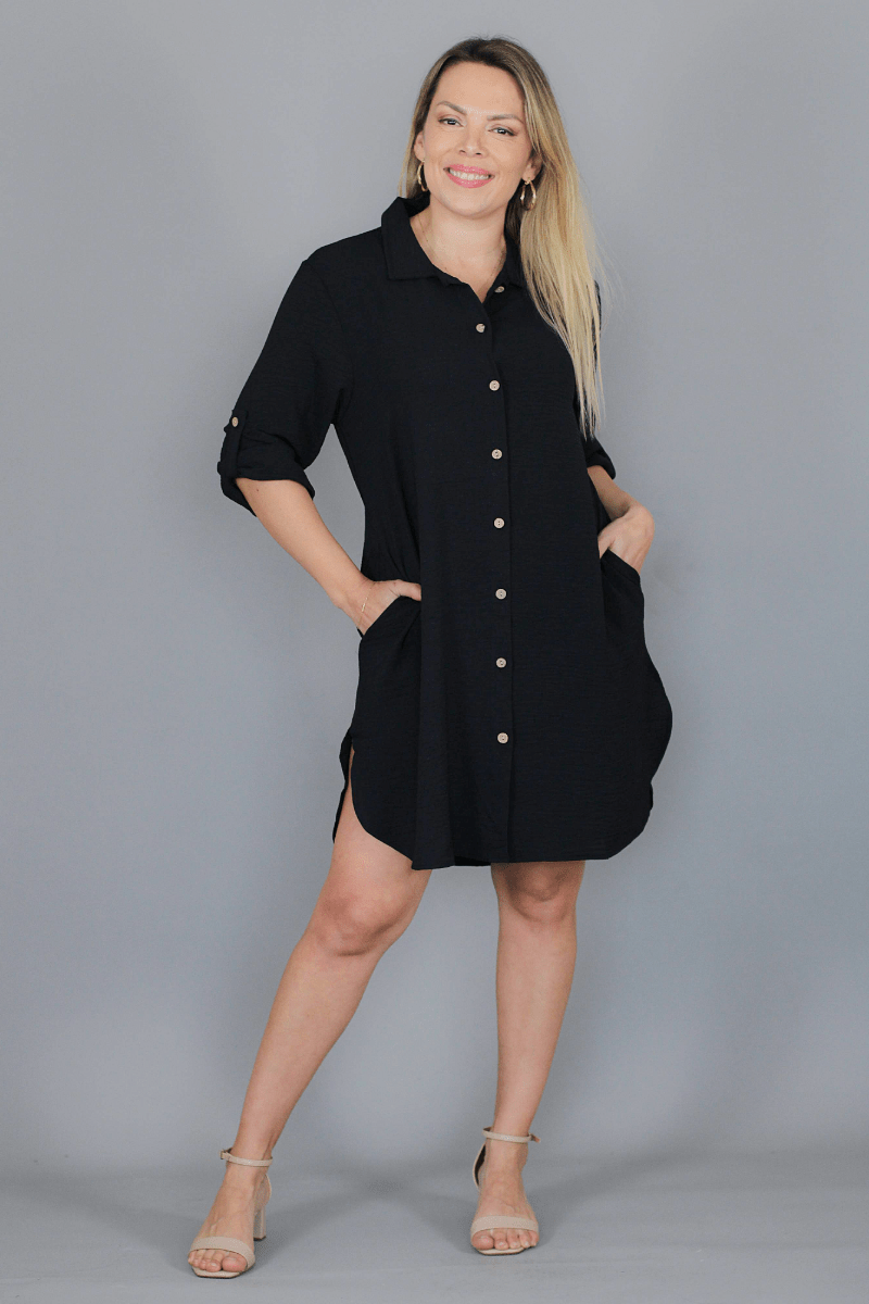 Vestido Camisero DAFNE - Amanda Moda
