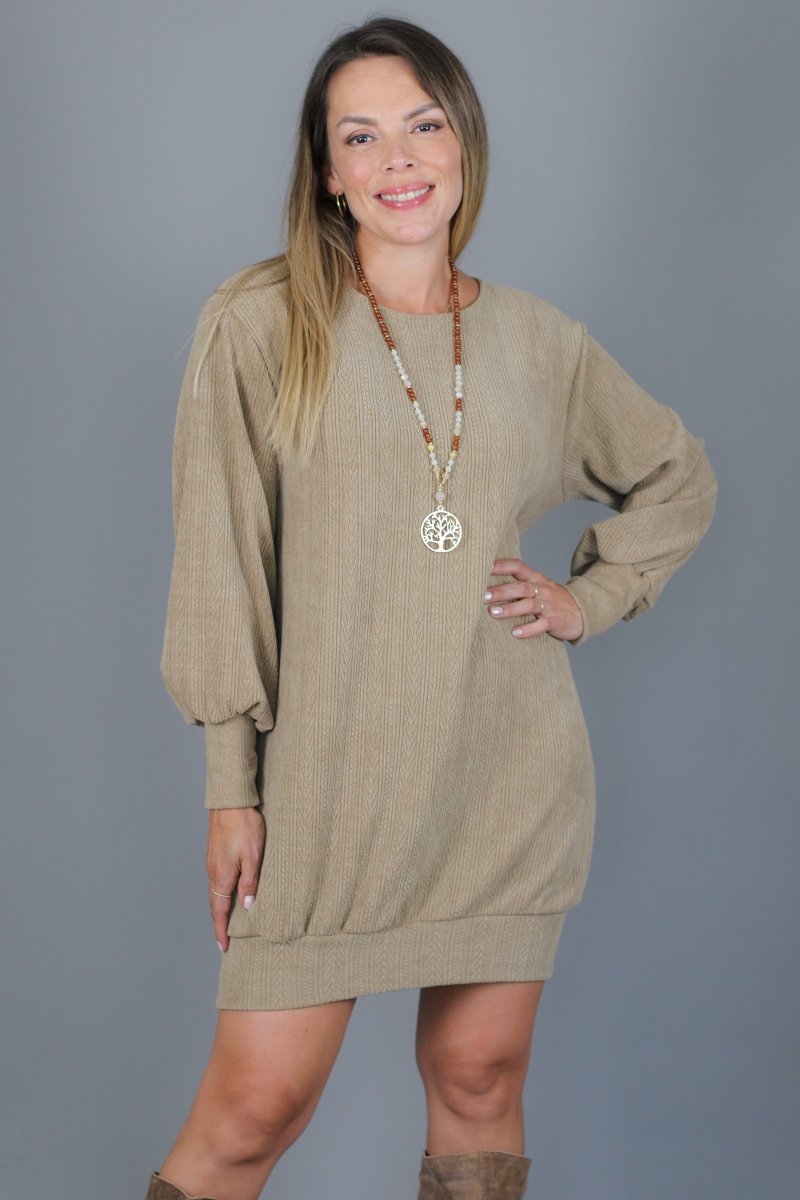 Vestido ESTAMBUL lanilla - Amanda Moda