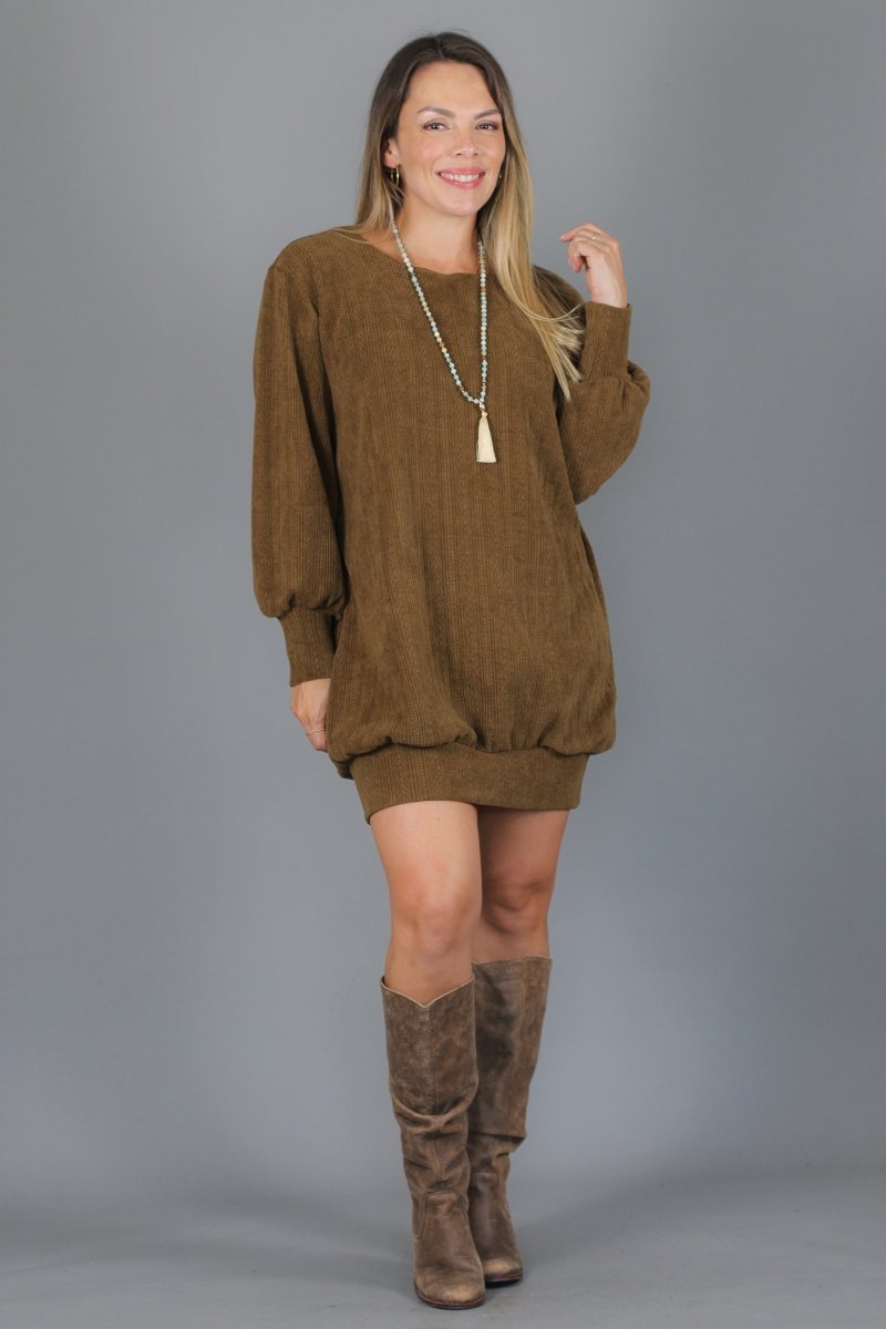 Vestido ESTAMBUL lanilla - Amanda Moda