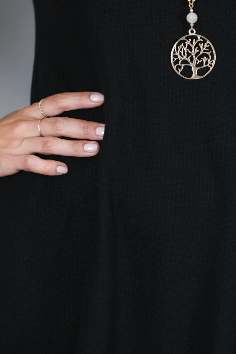 Vestido GABRIELLE lanilla - Amanda Moda