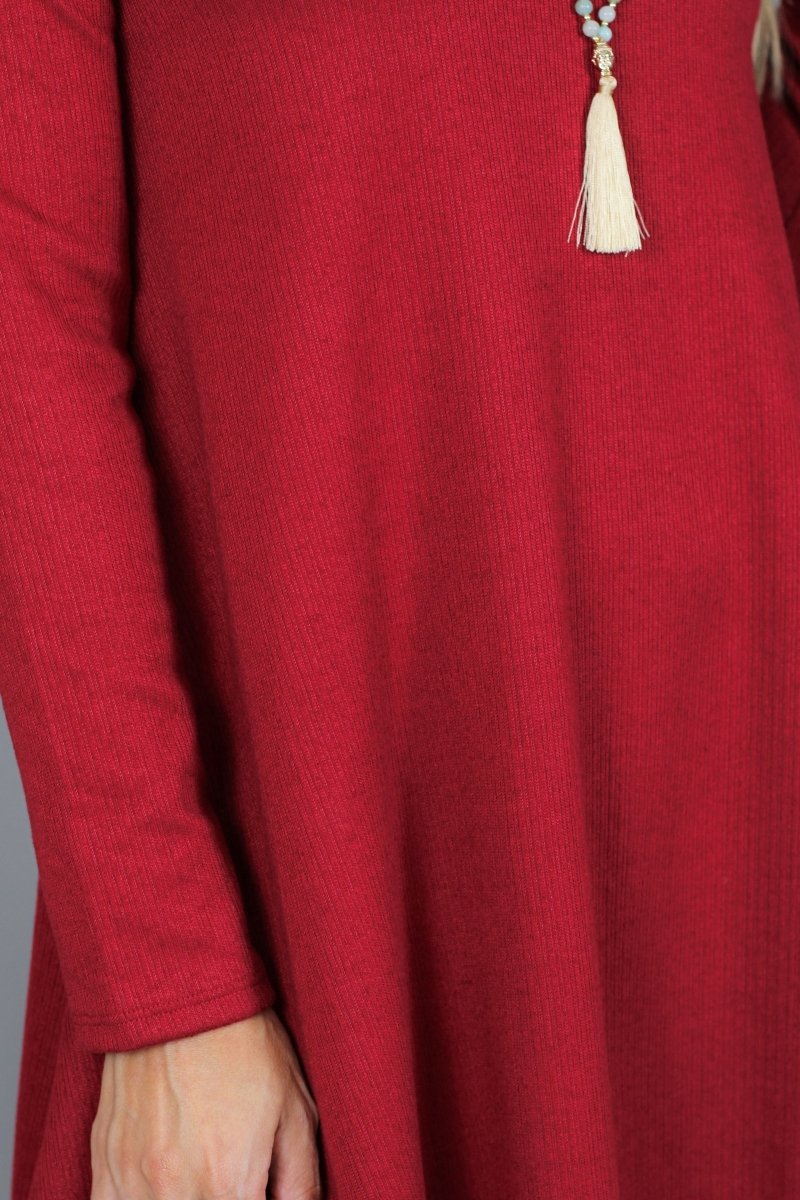 Vestido GABRIELLE lanilla - Amanda Moda