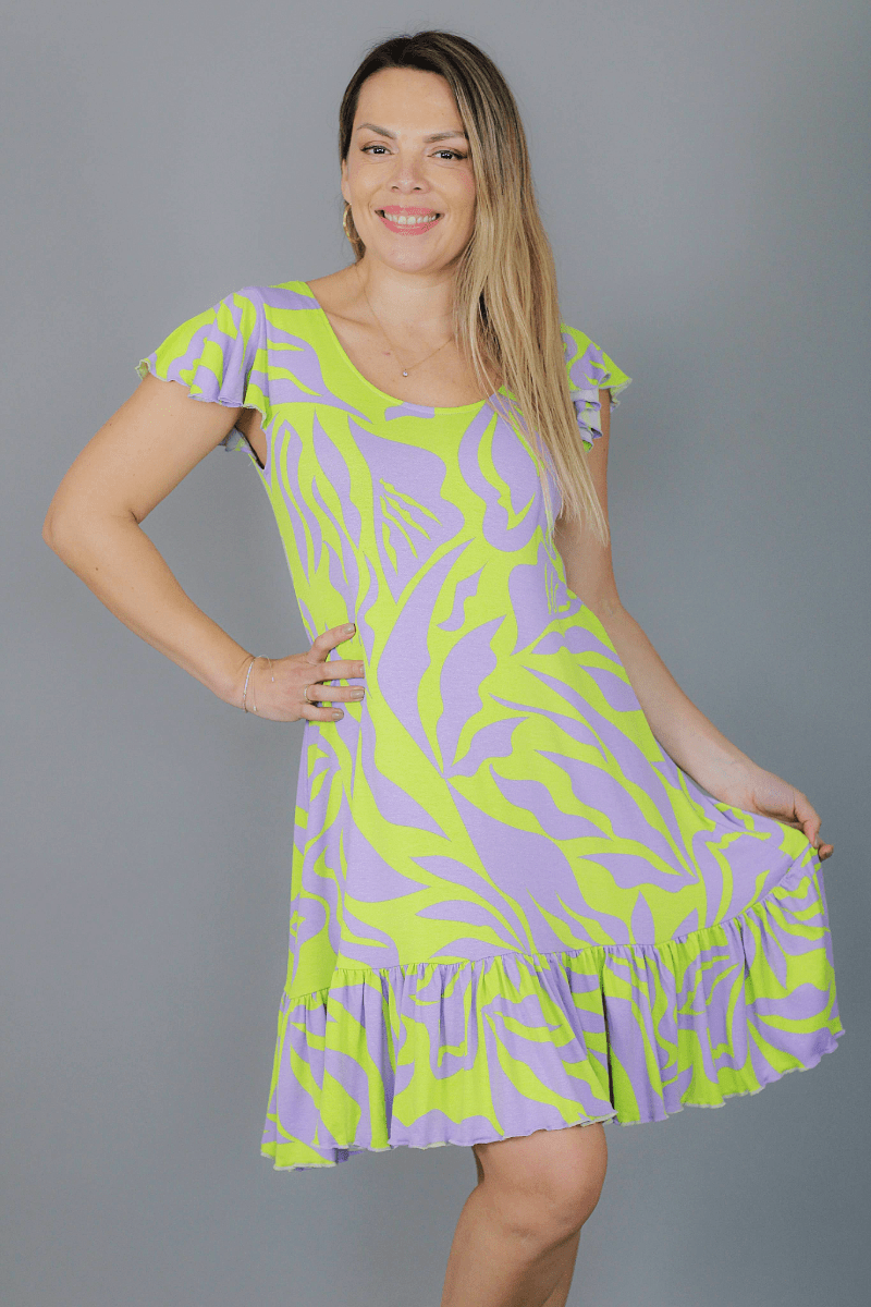 Vestido ISIDORA Estampado - Amanda Moda
