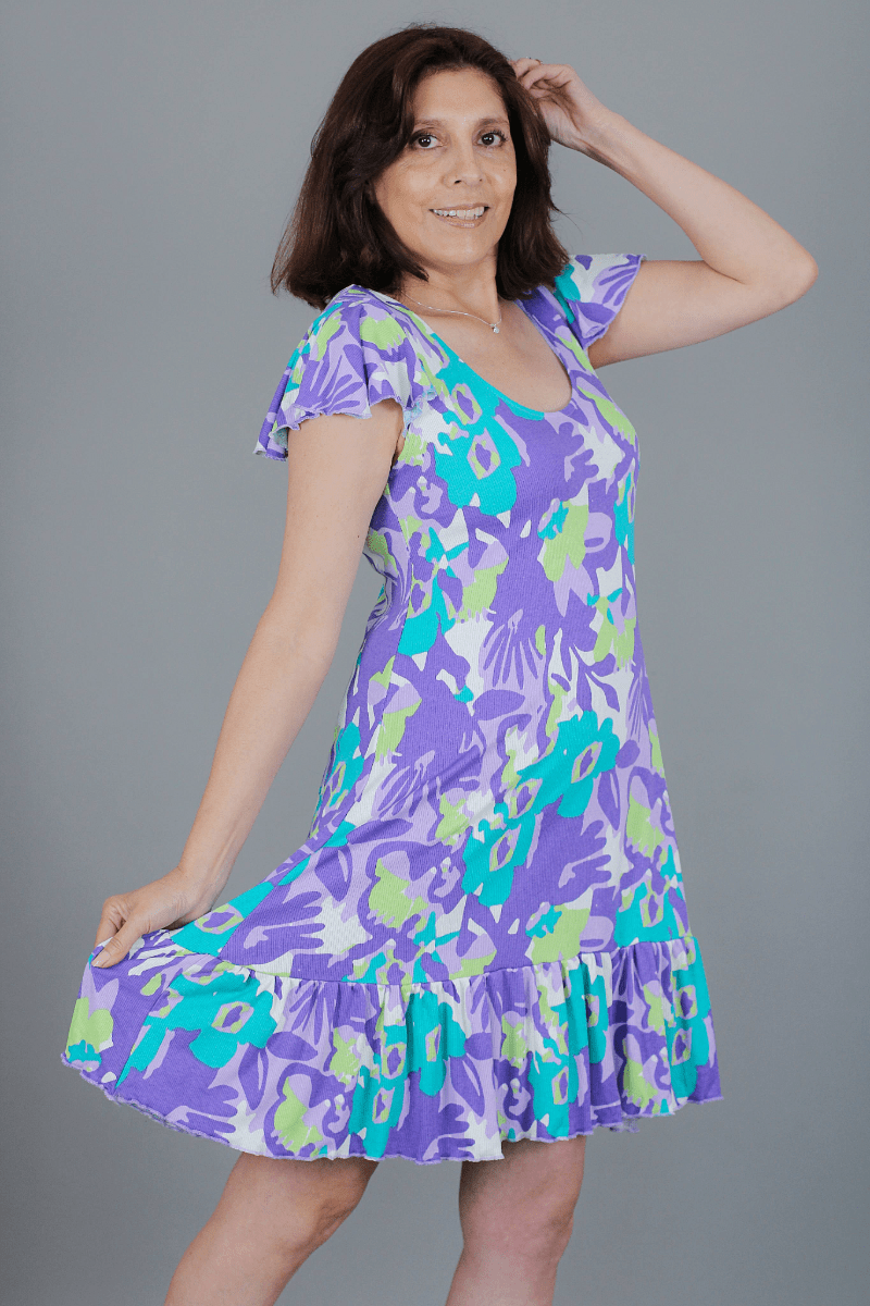 Vestido ISIDORA Estampado - Amanda Moda