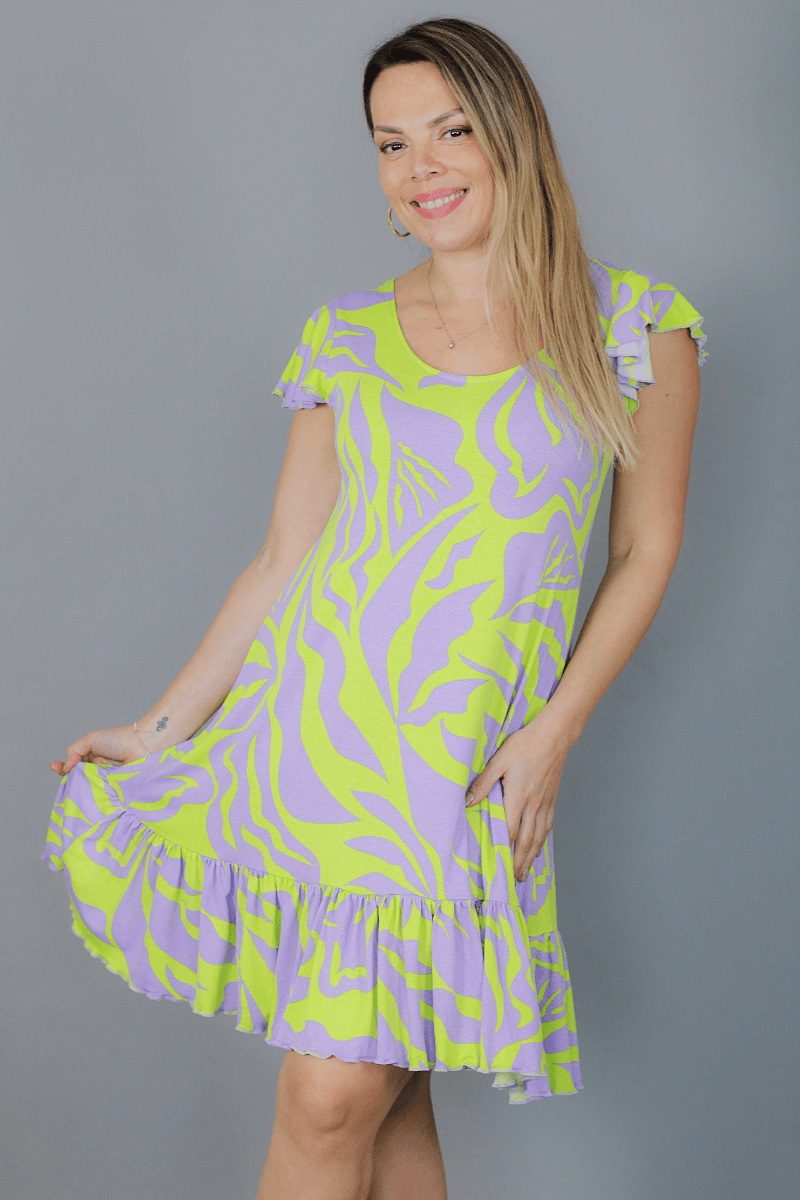 Vestido ISIDORA Estampado - Amanda Moda