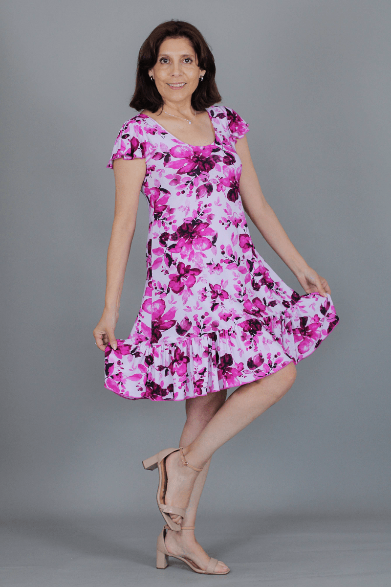Vestido ISIDORA Lycra Fría - Amanda Moda