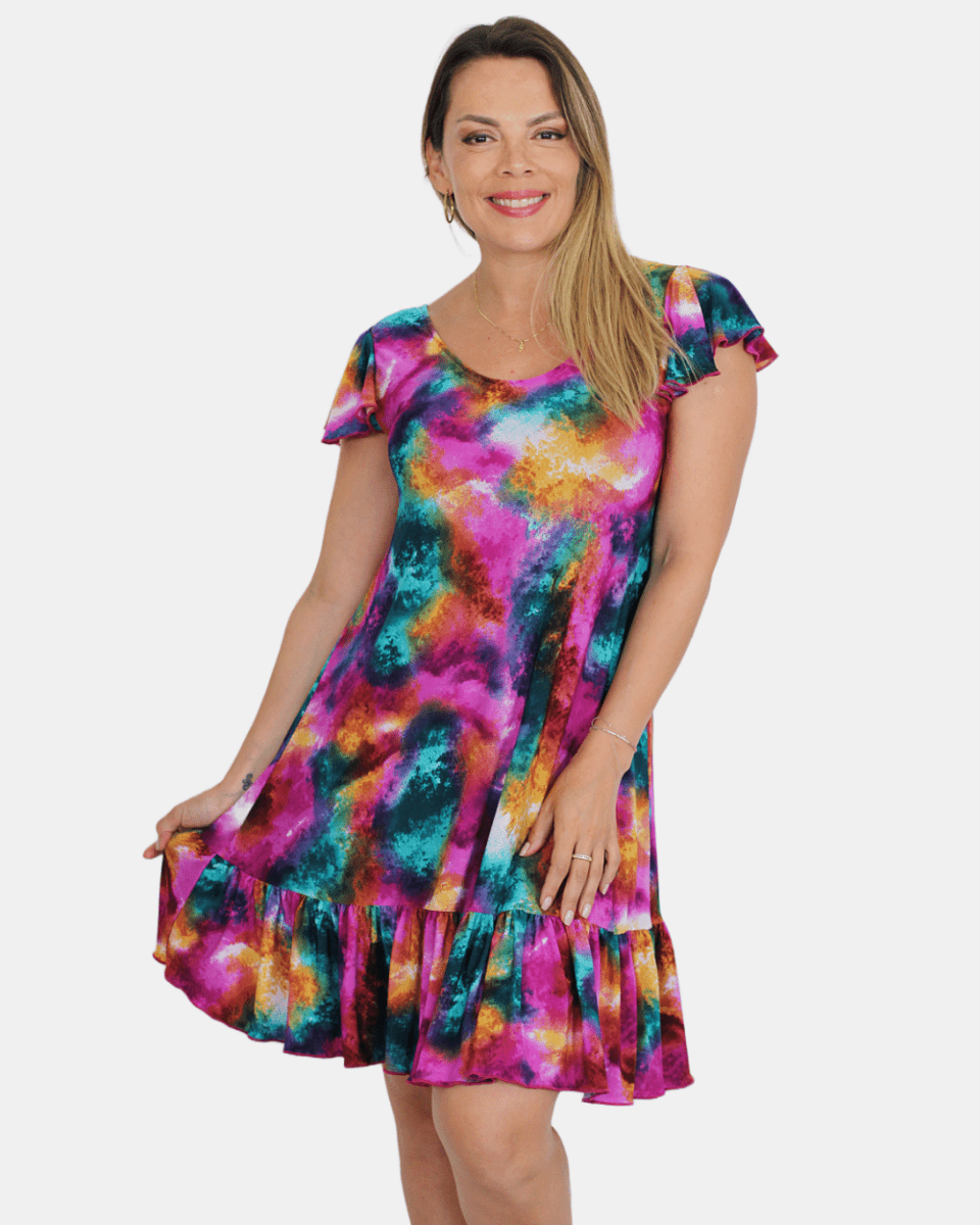 Vestido ISIDORA Lycra Fría - Amanda Moda