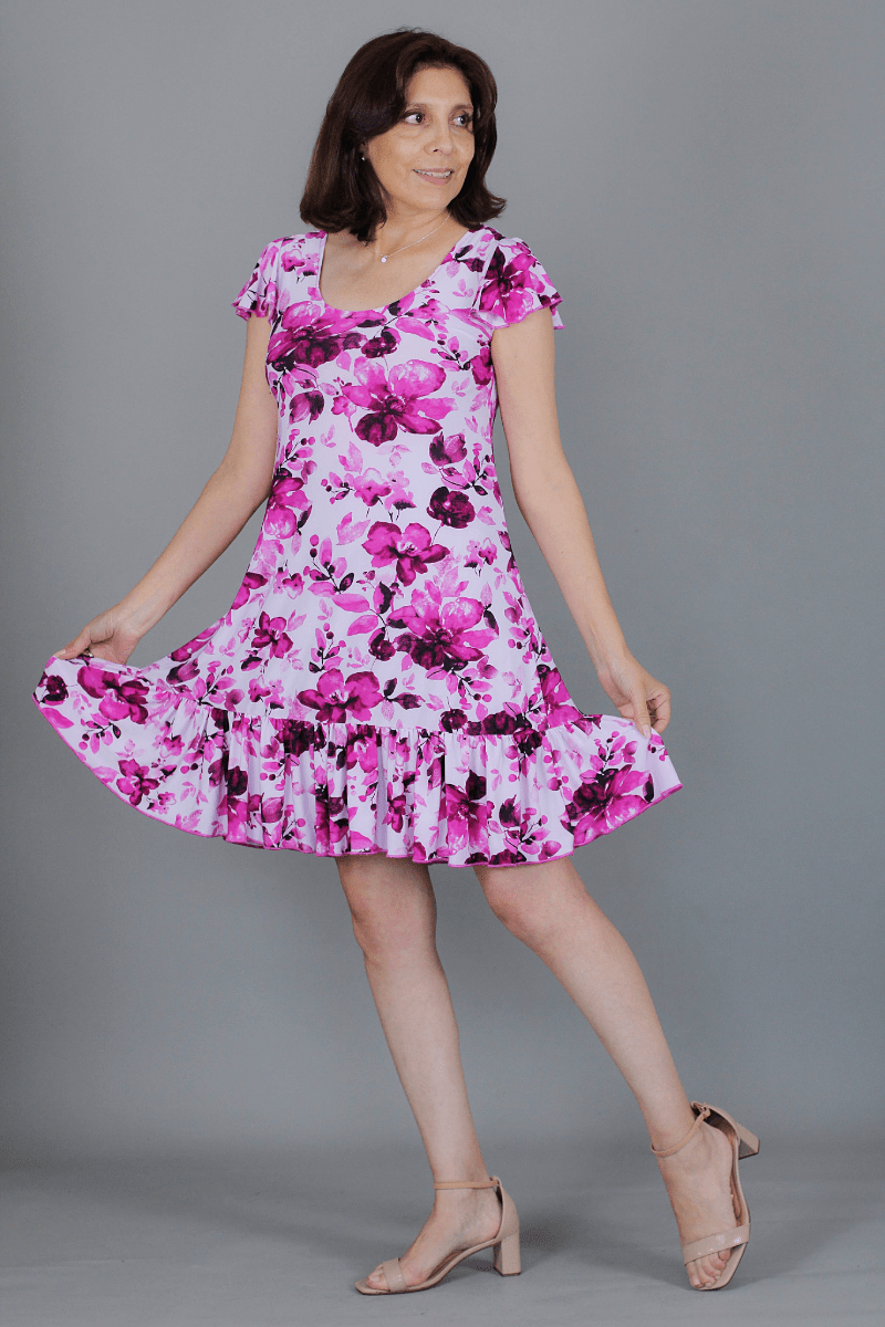 Vestido ISIDORA Lycra Fría - Amanda Moda