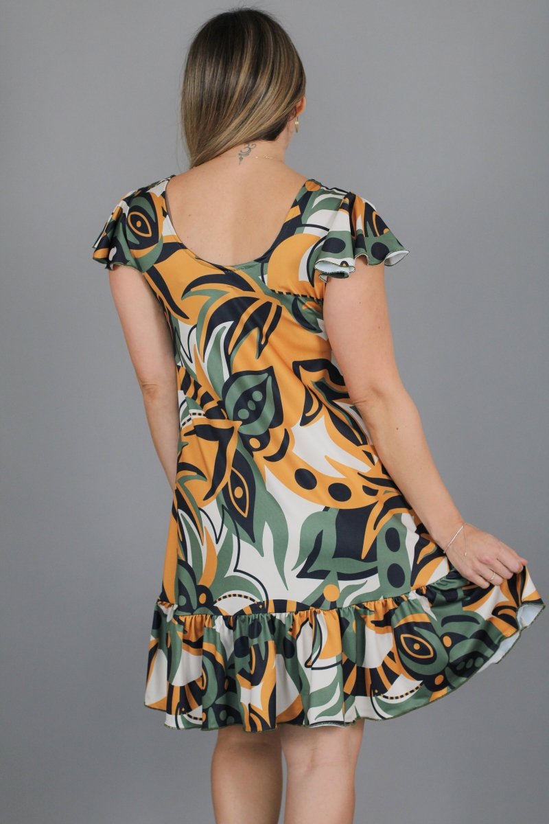 Vestido ISIDORA PRINT - Amanda Moda